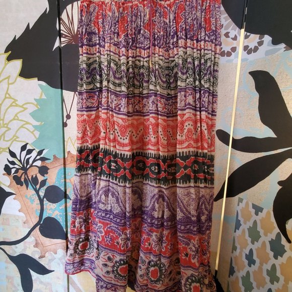 Sepal Inc. Bohemian Cotton Skirt - Picture 2 of 8